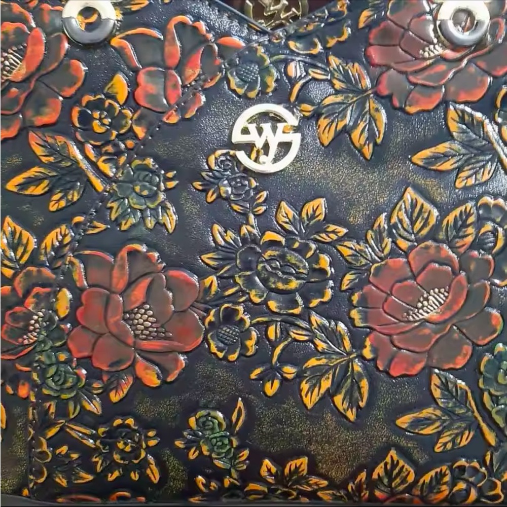 Vintage floral purse